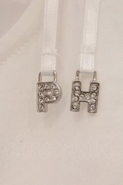 画像2: PINK HOUSE / ロゴチャームキャミソール L シロ O-26-03-10-011-LO-TO-IG-OS