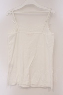画像4: PINK HOUSE / ロゴチャームキャミソール L シロ O-26-03-10-011-LO-TO-IG-OS
