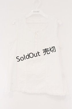 画像1: PINK HOUSE / タックローズレースタンク  シロ O-26-03-10-012-LO-TO-IG-OS