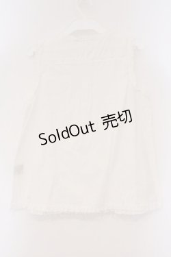 画像3: PINK HOUSE / タックローズレースタンク  シロ O-26-03-10-012-LO-TO-IG-OS