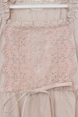 画像2: PINK HOUSE / 刺繍スカラップパフチュニック  ピンク O-26-03-10-014-LO-OP-IG-OS