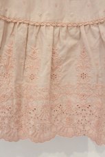 画像3: PINK HOUSE / 刺繍スカラップパフチュニック  ピンク O-26-03-10-014-LO-OP-IG-OS (3)