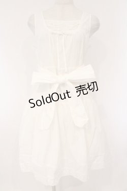 画像1: PINK HOUSE / ローンノースリーブワンピース  シロ O-26-03-10-015-LO-OP-IG-OS