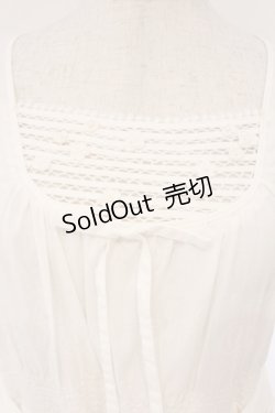 画像2: PINK HOUSE / ローンノースリーブワンピース  シロ O-26-03-10-015-LO-OP-IG-OS