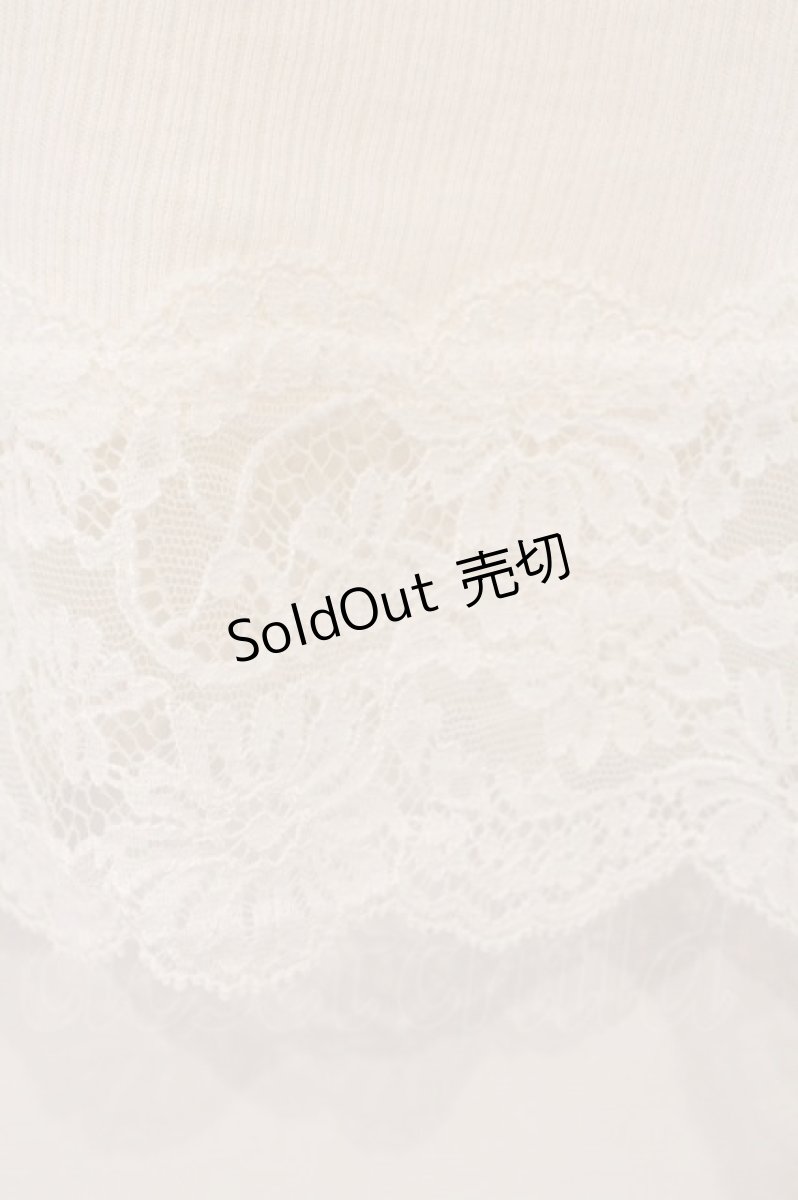 画像3: PINK HOUSE / タックヨークテレコキャミソール  シロ O-26-03-10-002-LO-TO-IG-OS (3)