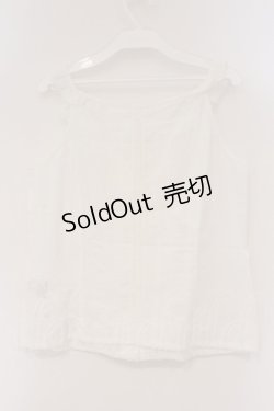 画像4: PINK HOUSE / レース配色ローンキャミソール  シロ O-26-03-10-019-LO-TO-IG-OS
