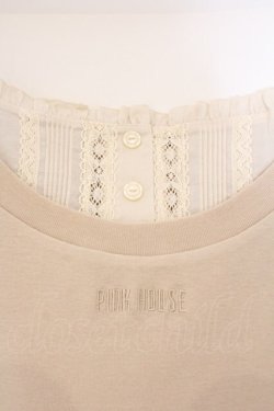 画像2: PINK HOUSE / タックヨークキャミソール  ベージュ O-26-03-10-023-LO-TO-IG-OS