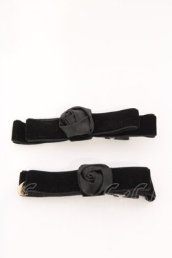 画像1: m petit by misako / TT*AM*NI2Pクリップ  クロ O-26-03-11-001-LO-AC-IG-OS