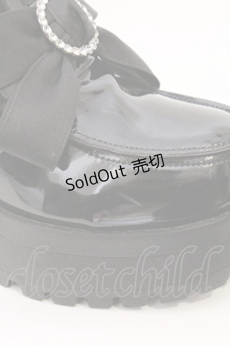 画像5: Rojita / 厚底シューズ L クロ O-26-03-11-034-LO-SH-IG-ZTK036 (5)