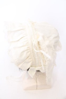 画像2: BABY,THE STARS SHINE BRIGHT / うさみみボンネット  アイボリー O-26-03-11-039-BA-AC-OW-OS