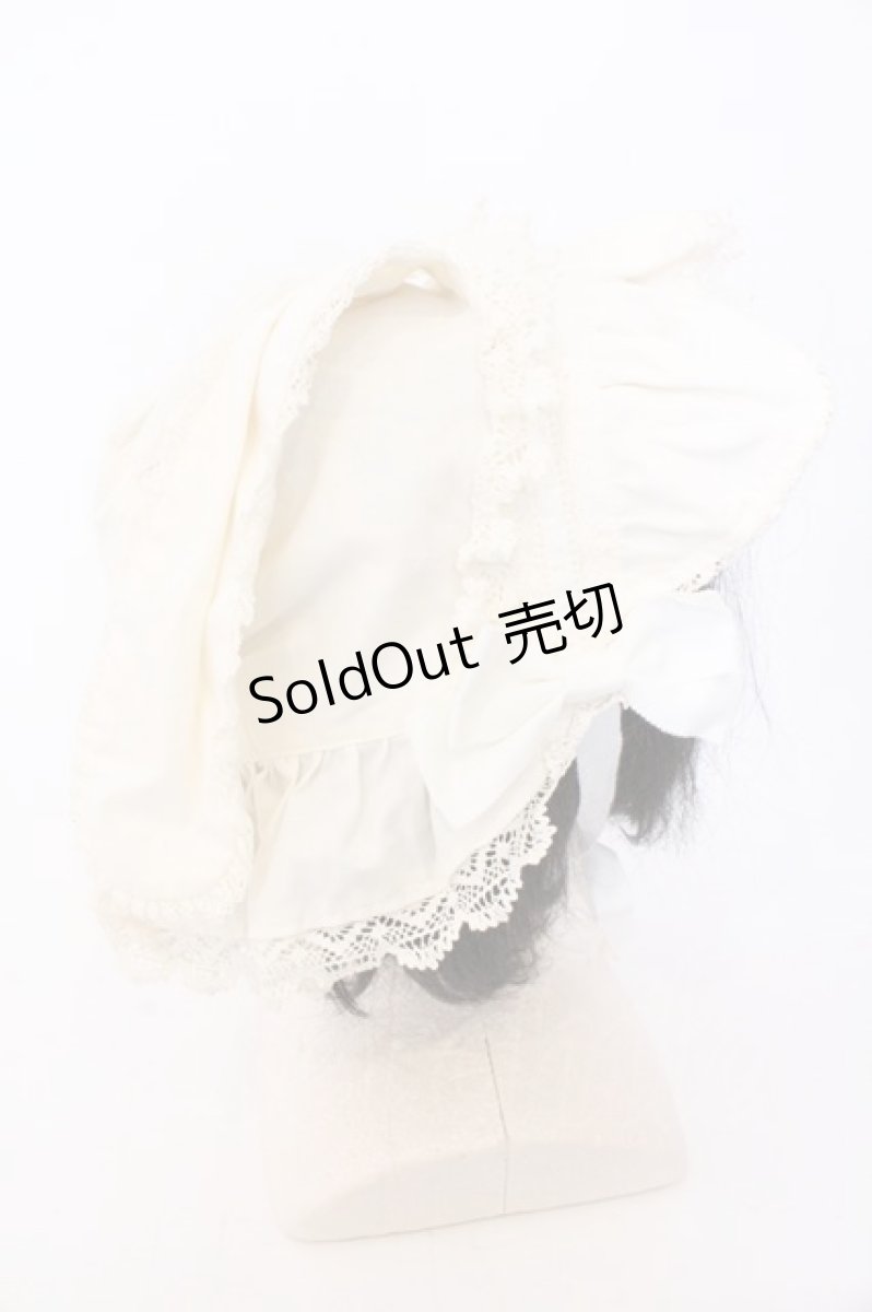 画像4: BABY,THE STARS SHINE BRIGHT / うさみみボンネット  アイボリー O-26-03-11-039-BA-AC-OW-ZT0314J (4)