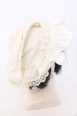 画像4: BABY,THE STARS SHINE BRIGHT / うさみみボンネット  アイボリー O-26-03-11-039-BA-AC-OW-OS