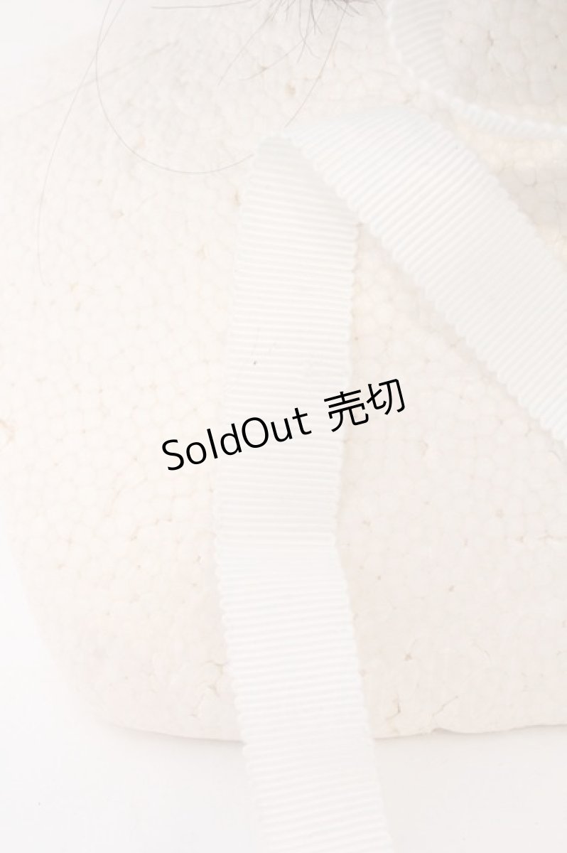 画像5: BABY,THE STARS SHINE BRIGHT / うさみみボンネット  アイボリー O-26-03-11-039-BA-AC-OW-ZT0314J (5)