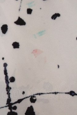 画像2: NieR Clothing / 転写pt半袖パーカー F ホワイト×スプラッシュプリント O-26-03-11-043-PU-TO-OW-OS