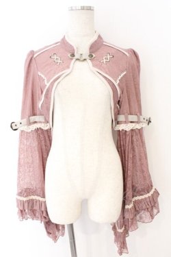 画像1: Ozz oneste / Fairy tale Roseレースボレロ  ピンク O-26-03-11-047-OO-JA-OW-OS