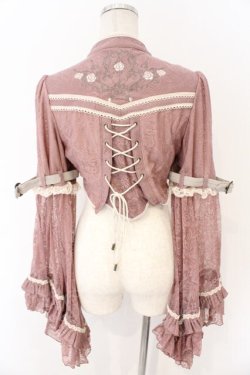 画像2: Ozz oneste / Fairy tale Roseレースボレロ  ピンク O-26-03-11-047-OO-JA-OW-OS