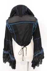 画像2: Ozz oneste / Mermaid Roseボレロ  ブラック×グリーン O-26-03-11-049-OO-TO-OW-OS (2)