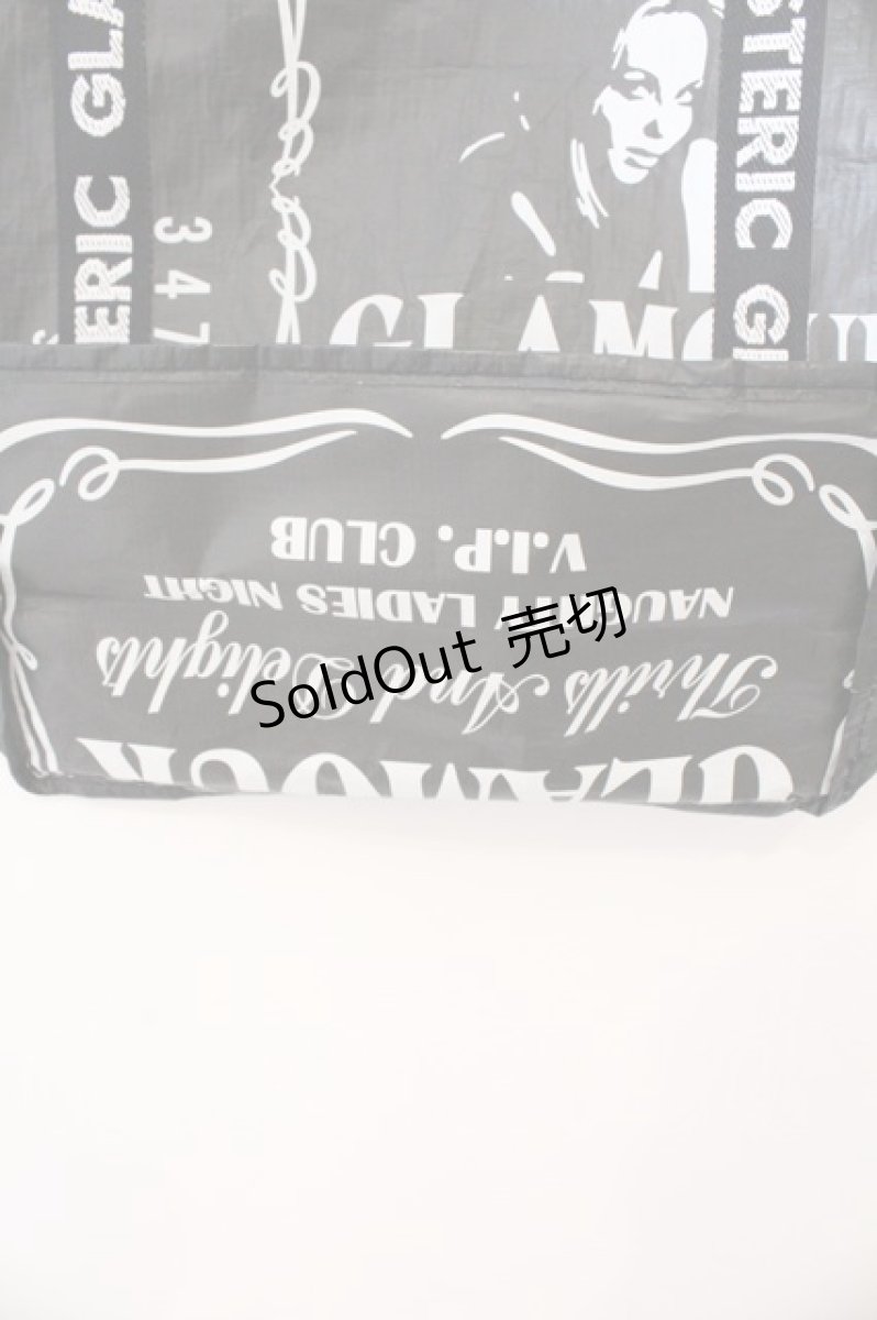 画像3: HYSTERIC GLAMOUR / WHISKYトートバッグ  ブラック O-26-03-11-051-PU-BG-YM-ZT725 (3)