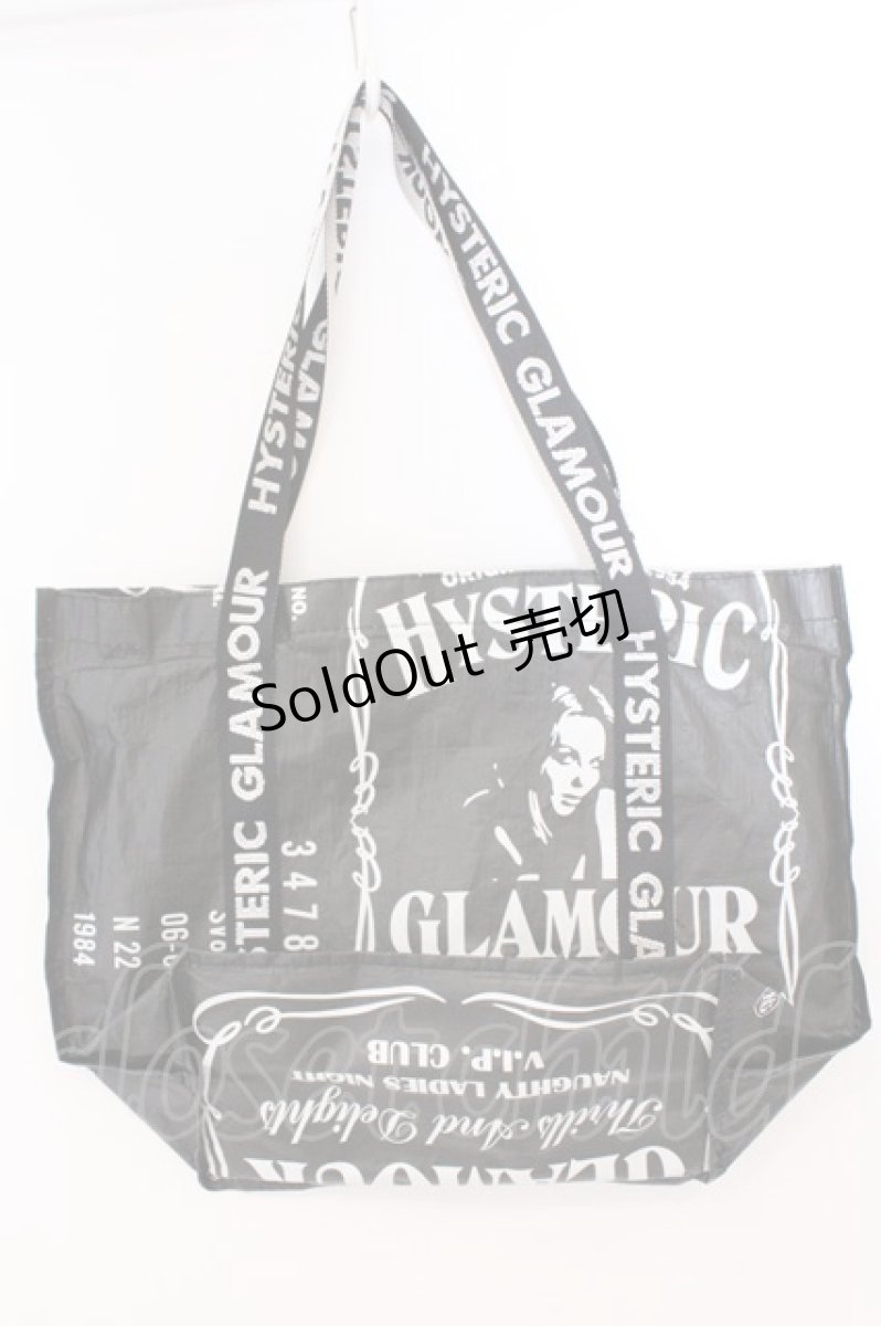 画像5: HYSTERIC GLAMOUR / WHISKYトートバッグ  ブラック O-26-03-11-051-PU-BG-YM-ZT725 (5)