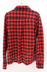 画像3: GLAVIL / スタッズチェックシャツ  レッド O-26-03-11-052-PU-BL-YM-ZT528 (3)