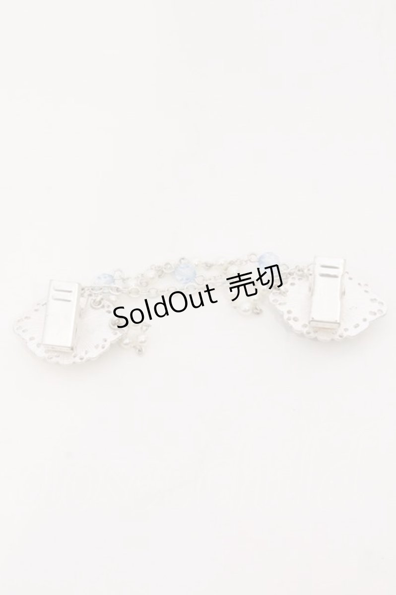 画像3: axes femme POETIQUE / ジュエリーストールクリップ  サックス×シルバー O-26-03-11-007-AX-AC-IG-ZT649-F003 (3)