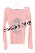 HYSTERIC GLAMOUR / ヒステリックガール長袖カットソー F レッド O-26-03-11-055-PU-TS-YM-ZT526