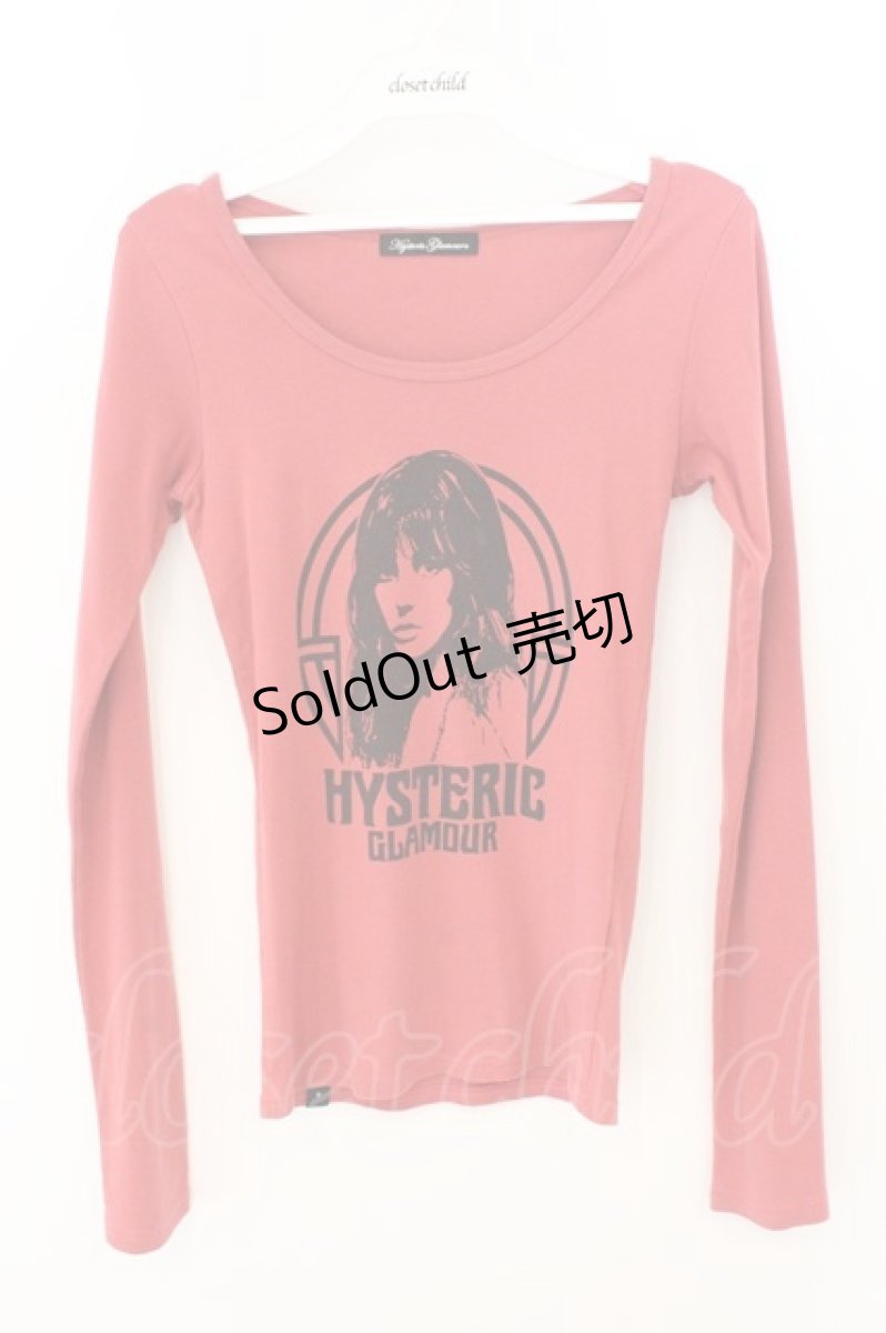 画像1: HYSTERIC GLAMOUR / ヒステリックガール長袖カットソー F レッド O-26-03-11-055-PU-TS-YM-ZT526 (1)