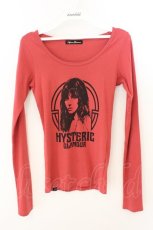 画像1: HYSTERIC GLAMOUR / ヒステリックガール長袖カットソー F レッド O-26-03-11-055-PU-TS-YM-ZT526 (1)