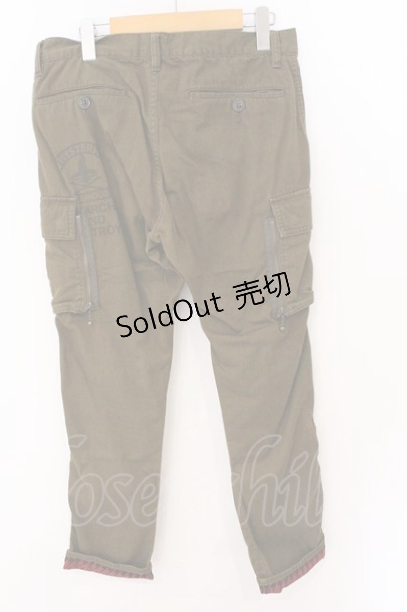 画像3: HYSTERIC GLAMOUR / バックプリントコットンカーゴパンツ M カーキ O-26-03-11-058-PU-PA-YM-ZT527 (3)