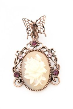 画像2: axes femme / ローズカメオイヤリング  ピンクゴールド O-26-03-11-008-AX-AC-IG-OS