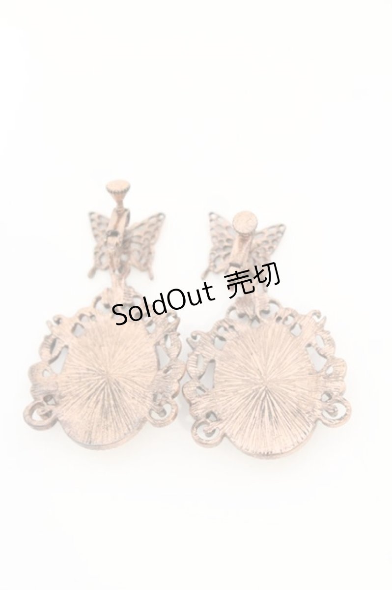 画像3: axes femme / ローズカメオイヤリング  ピンクゴールド O-26-03-11-008-AX-AC-IG-ZT649-F003 (3)