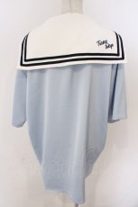 画像4: TRAVAS TOKYO / セーラーカラーシャツ F サックス O-26-03-11-068-PU-TO-YM-ZT527 (4)