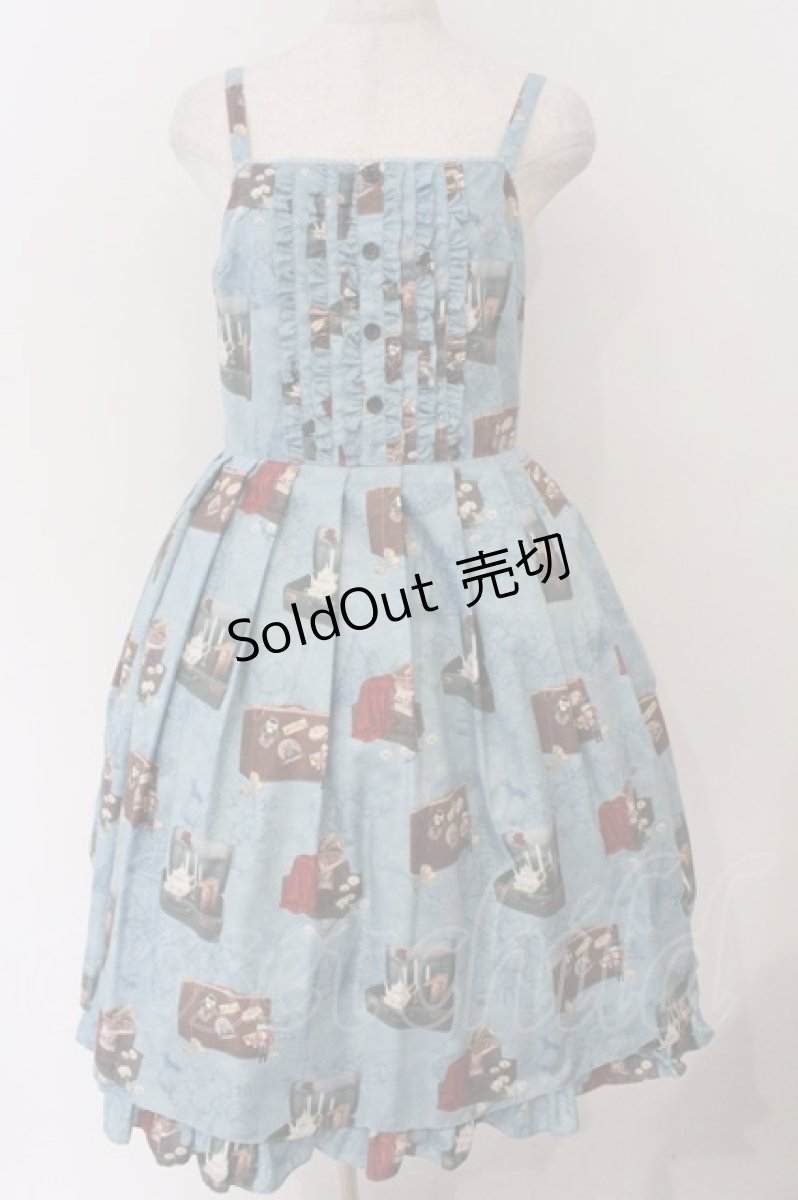 画像1: Emily Temple cute / TRUNK STORIESキャミソールワンピース M ブルー O-26-03-11-072-ET-OP-OW-OS (1)