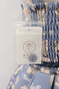 画像2: axes femme kawaii / フラッフィベアジャンスカ M サックス O-26-03-11-073-AX-OP-OW-OS