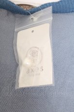 画像2: axes femme kawaii / クマ柄半袖ニットカーディガン M ブルー O-26-03-11-076-AX-TO-OW-OS (2)