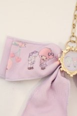 画像3: m petit by misako / AMサンリオ キキララ バッグチャーム  ラベンダー O-26-03-11-010-LO-ZA-IG-ZT649-F003 (3)
