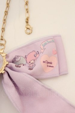 画像4: m petit by misako / AMサンリオ キキララ バッグチャーム  ラベンダー O-26-03-11-010-LO-ZA-IG-OS