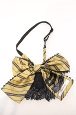 画像3: ATELIER PIERROT / ハリー・ポッター レースフリルリボンタイ  ハッフルパフ（イエロー） O-26-03-11-012-EL-ZA-IG-ZT649-F003 (3)