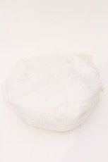 画像4: Maison de FLEUR / パールレースオーガンジーリボンマンゴーポーチ  シロ O-26-03-11-013-LO-ZA-IG-ZT649 (4)