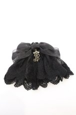 画像2: ALICE and the PIRATES / A/Pチュールレースお袖とめ  クロ O-26-03-11-014-PA-ZA-IG-ZT0314J (2)