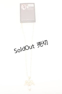 画像3: Kurumi Collaboration / CLK*リボンネックレス  ゴールド O-26-03-11-003-GO-AC-IG-OS