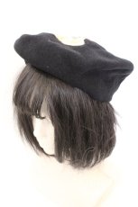 画像1: Ank Rouge / テディベレー帽  クロ O-26-03-11-020-CA-AC-IG-ZTK048 (1)