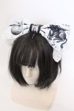 画像1: Royal Princess Alice / Witches' Familiar　粟木こぼねコラボ　カチューシャ  シロ O-26-03-11-022-LO-AC-IG-ZT649-F004 (1)