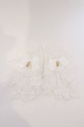 Kurumi Collaboration / CLK*レースグローブ  シロ O-26-03-11-004-GO-ZA-IG-OS