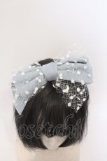 画像2: Melody BasKet / Dollyリボンカチューシャ  サックス O-26-03-11-023-LO-AC-IG-ZT649-F004 (2)