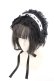 画像1: Vallee lys / Lace Enchantment Headdress  クロ×シロ O-26-03-11-026-GO-AC-IG-OS (1)