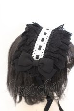 画像3: Vallee lys / Lace Enchantment Headdress  クロ×シロ O-26-03-11-026-GO-AC-IG-ZT649-F004 (3)