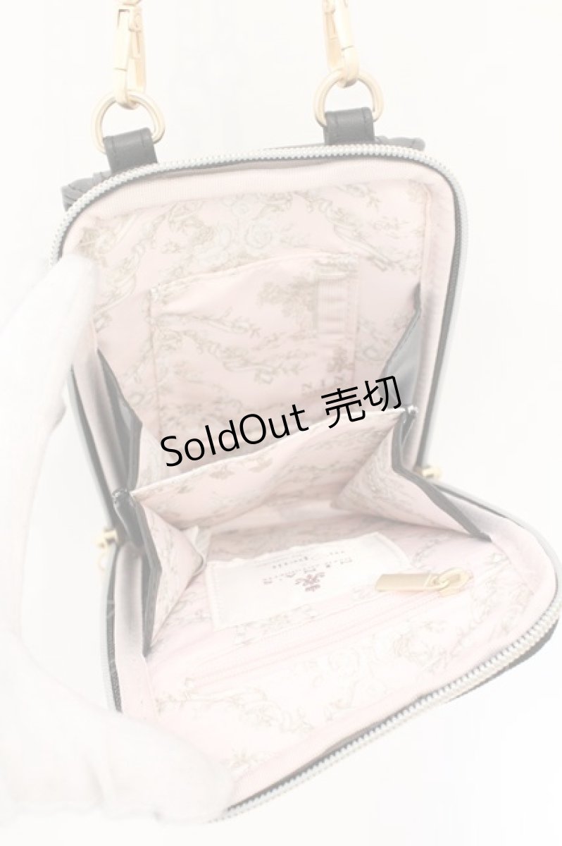 画像3: m petit by misako / NINA′Sスマホショルダーバッグ  クロ O-26-03-11-027-LO-BG-IG-ZTK042 (3)