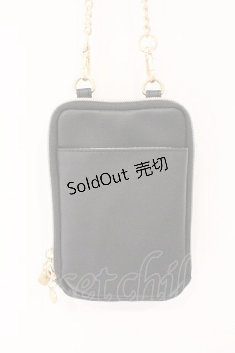 画像4: m petit by misako / NINA′Sスマホショルダーバッグ  クロ O-26-03-11-027-LO-BG-IG-ZTK042 (4)