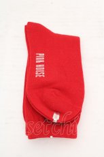 画像3: PINK HOUSE / ロゴソックス  アカ O-26-03-12-045-LO-ZA-OW-ZT649-F004 (3)